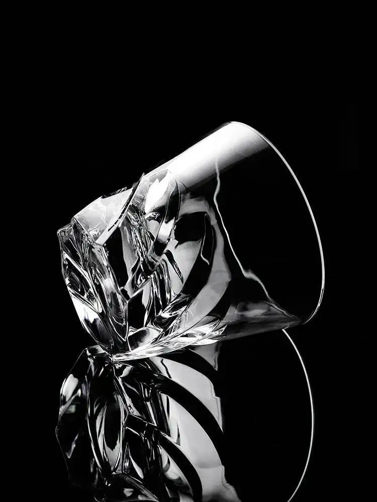 Engraved Crystal Glass Set