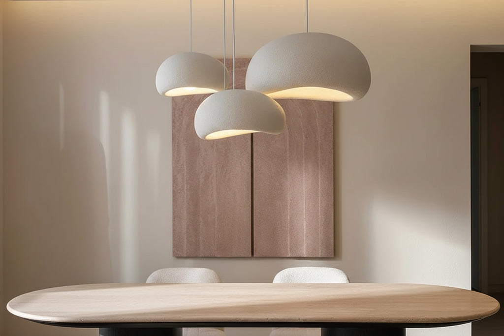 Sculpted Organic Pendant Light