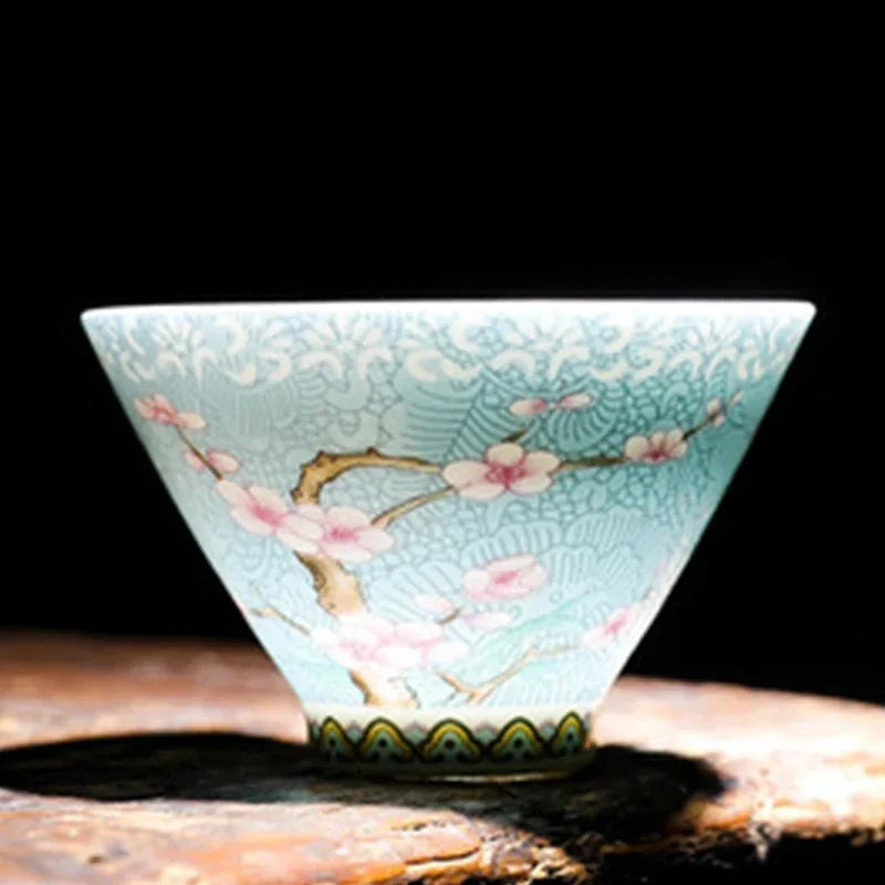 Japanese Blossom Tea Cups