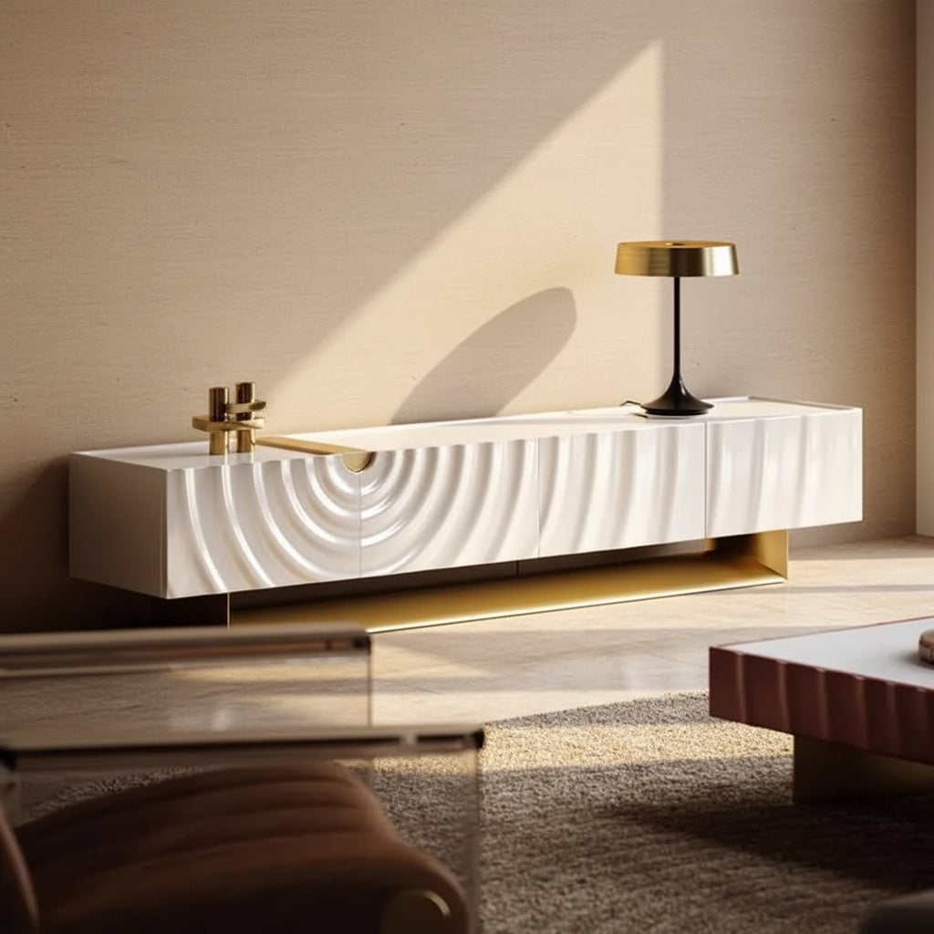 Wood TV Media Cabinet