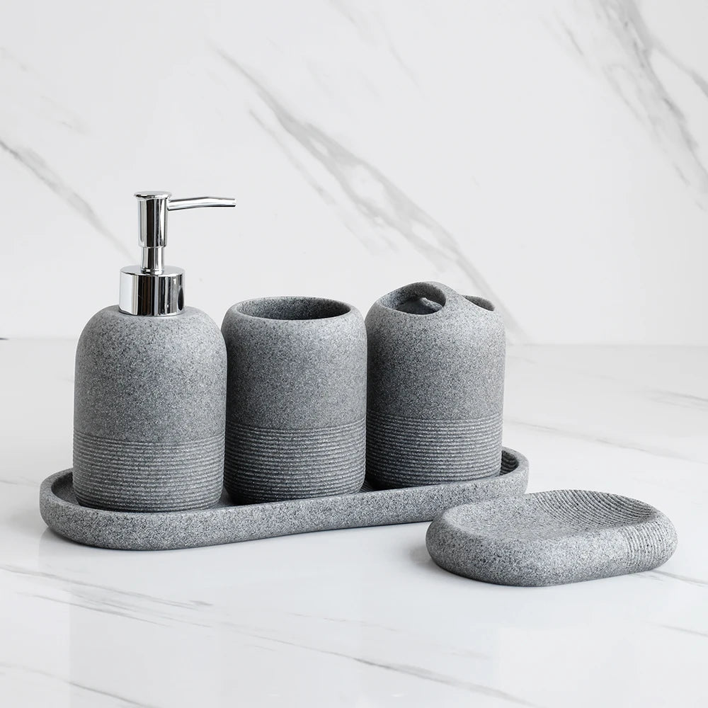 Five-Piece Vanity Set