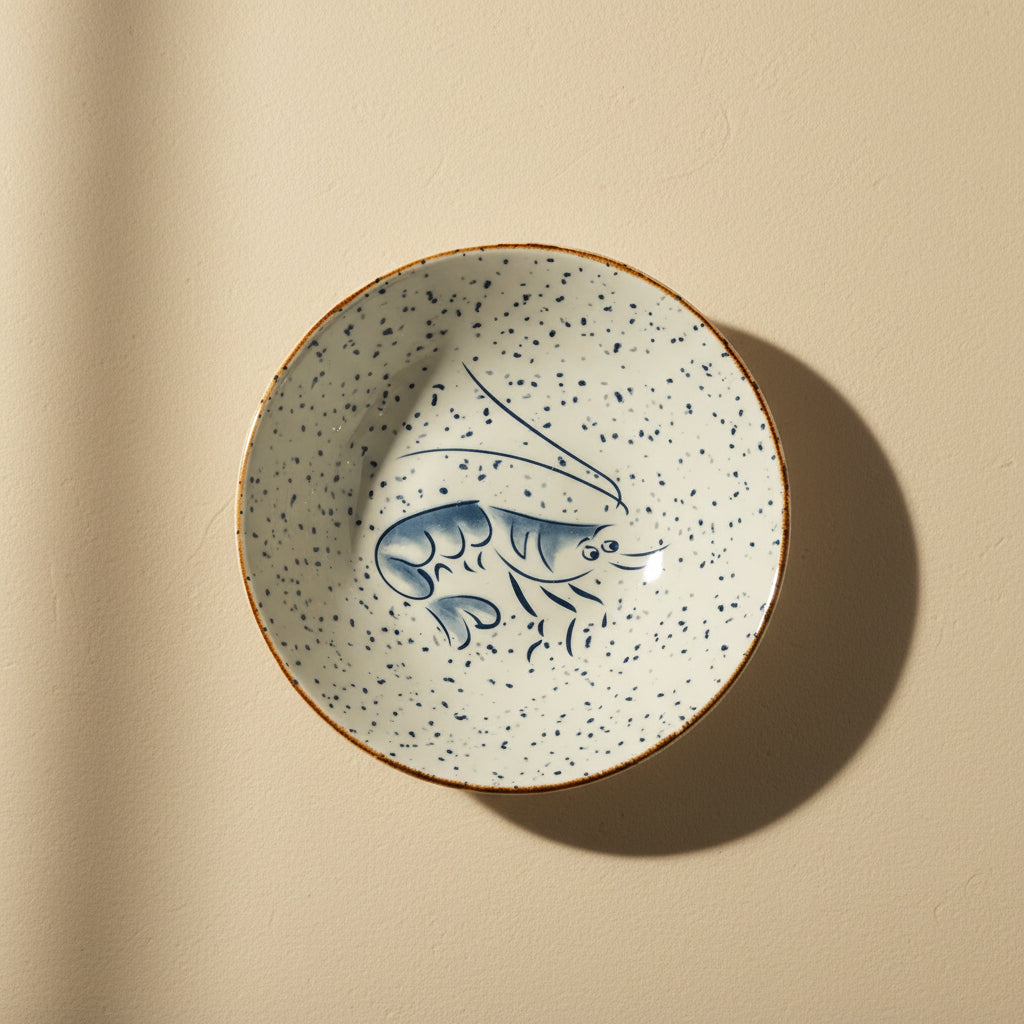 Glazed Porcelain Bowl