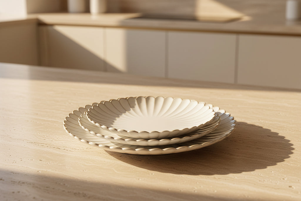 Scalloped Dinner Plate