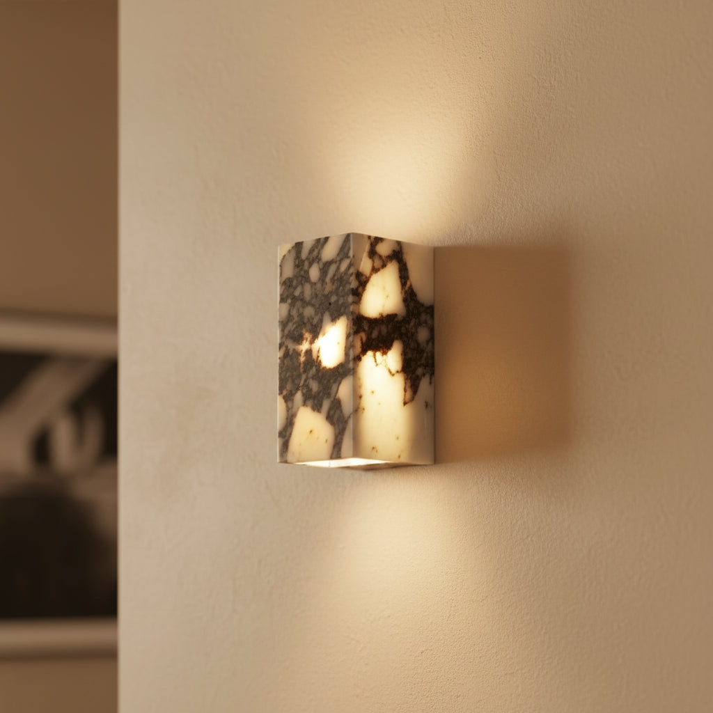Natural Marble Sconce