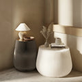 Kraft Paper Drum Accent Table