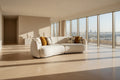 Curved Velvet Arc Sofa