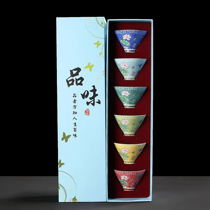 Japanese Blossom Tea Cups