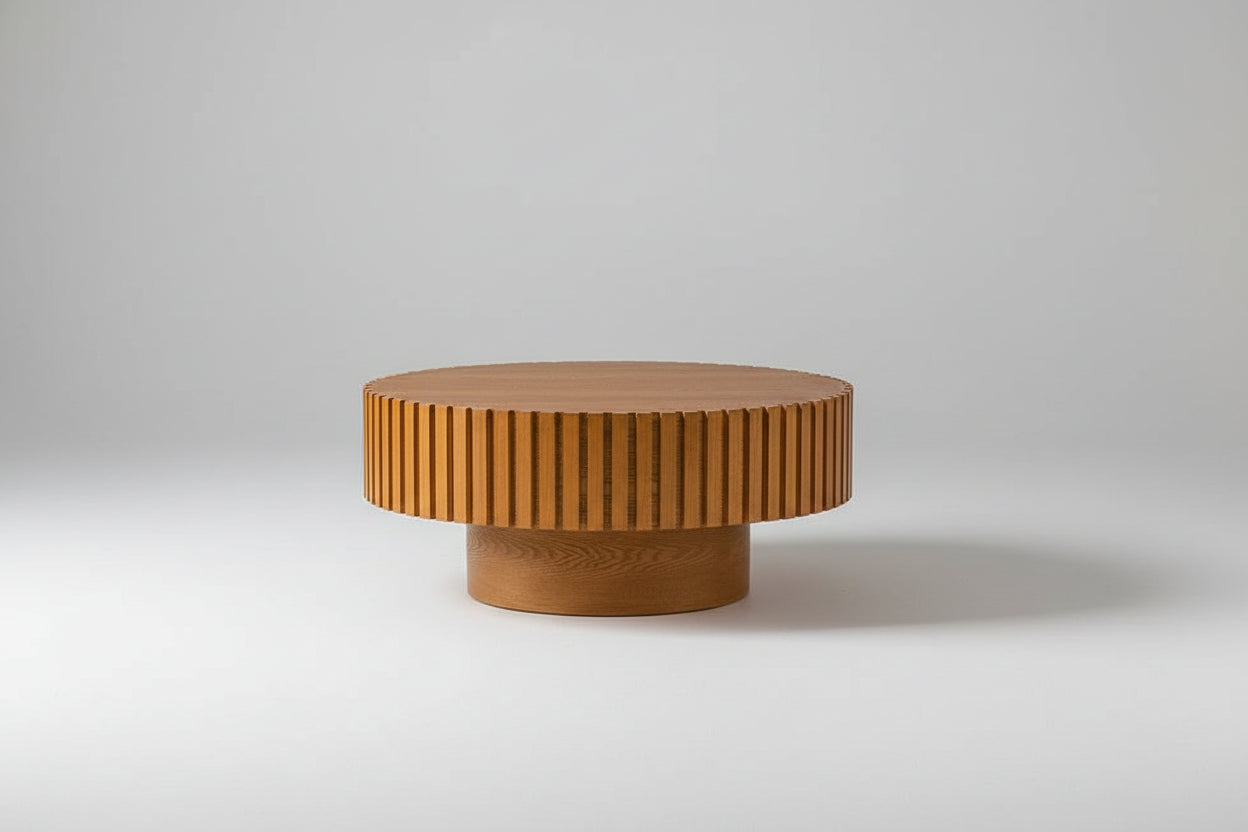 Solid Wood Round Table