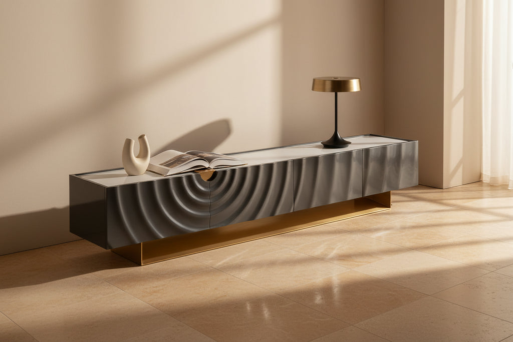 Wood TV Media Cabinet