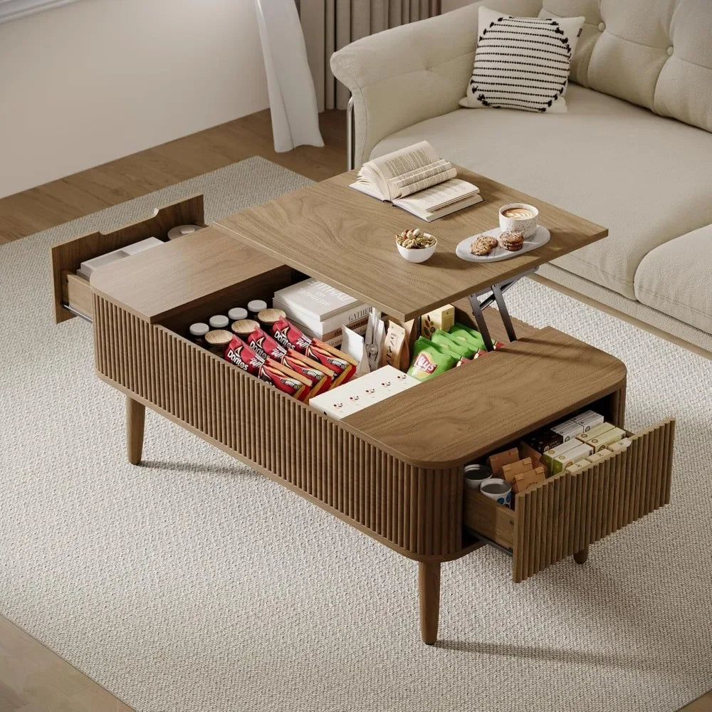 Fluted Lift Table