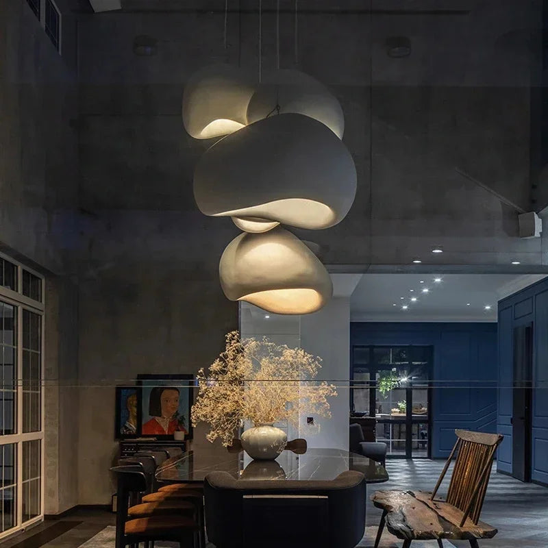 Sculpted Organic Pendant Light