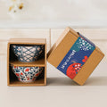 Floral Ceramic Bowl Set