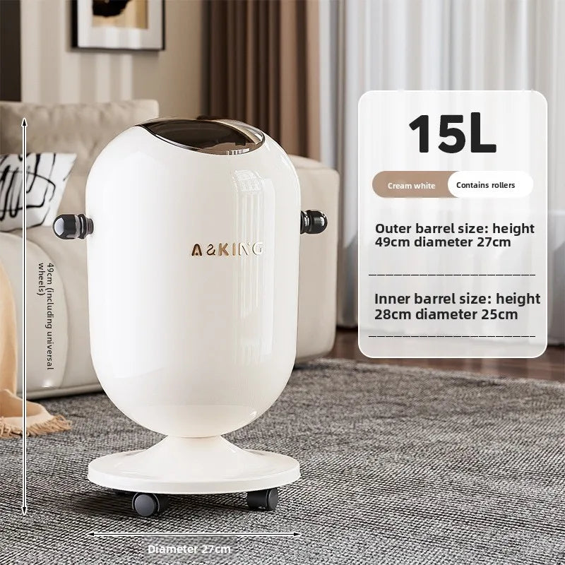 Swing-Lid Waste Bin