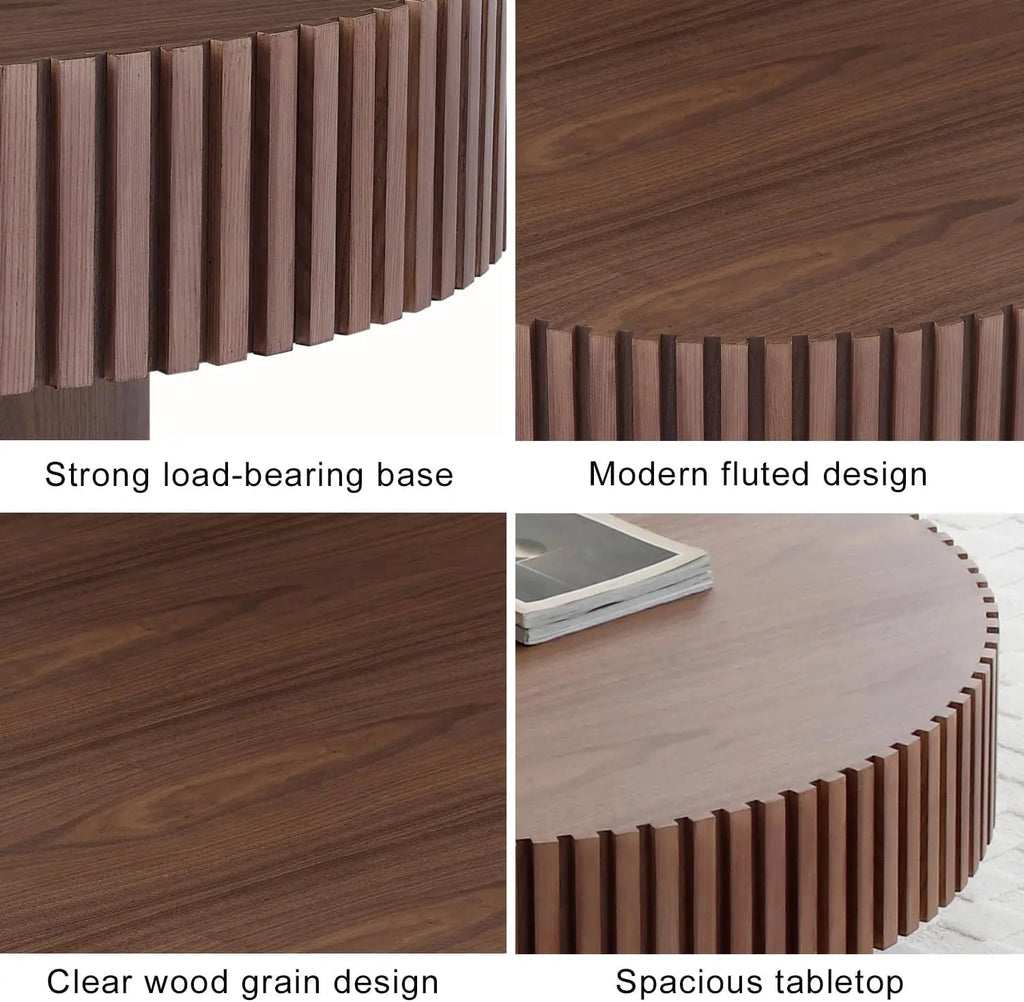 Solid Wood Round Table