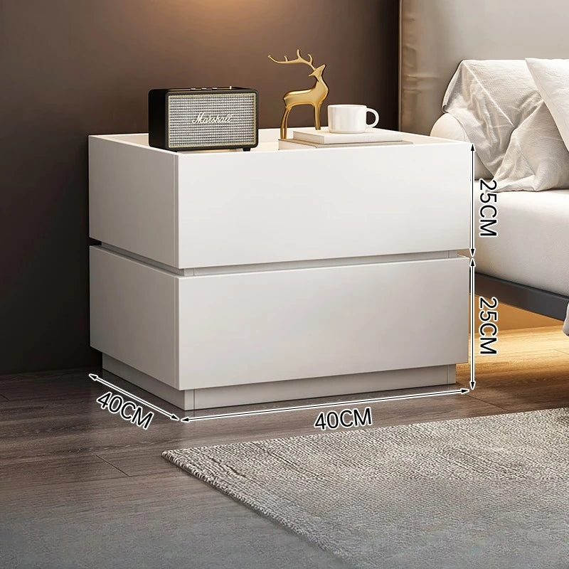 Wood Frame Nightstand