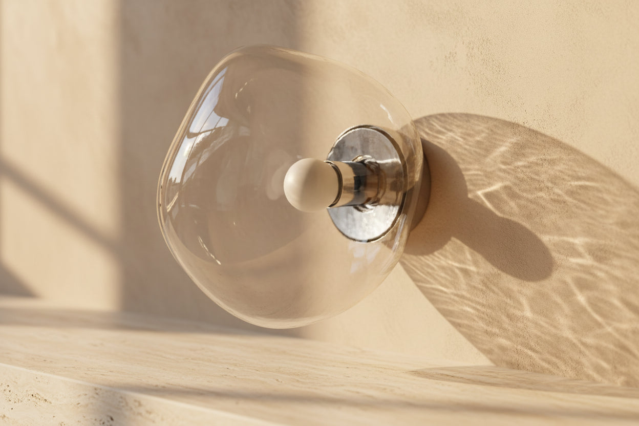 Molten Glass Sconce