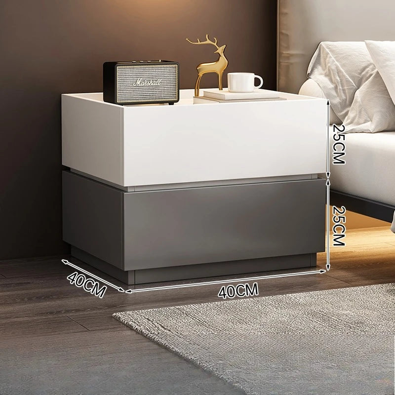 Wood Frame Nightstand