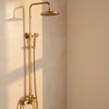 Gold Dual-Knob Shower Set
