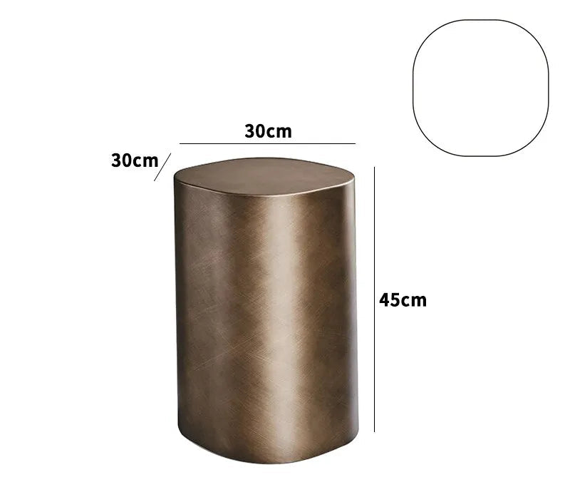 Steel Accent Side Table