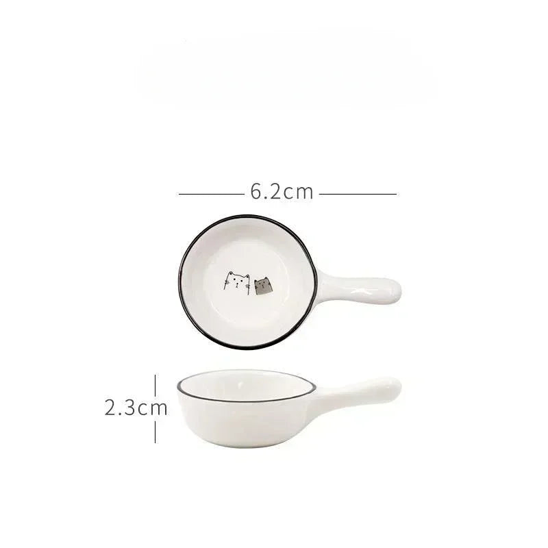 Porcelain Condiment Dish