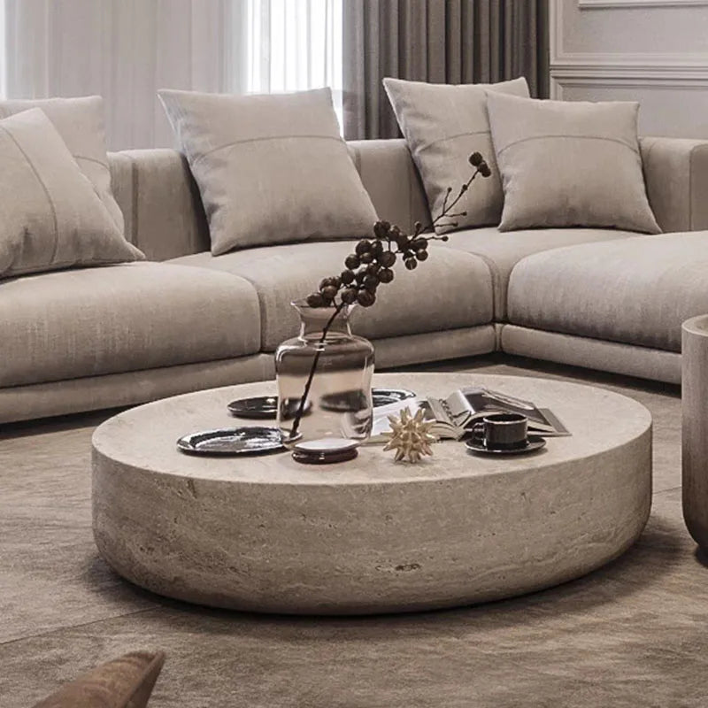 Marble Steel Side Table