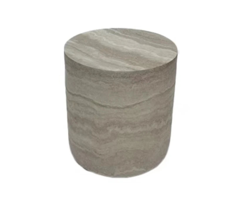 Marble Steel Side Table