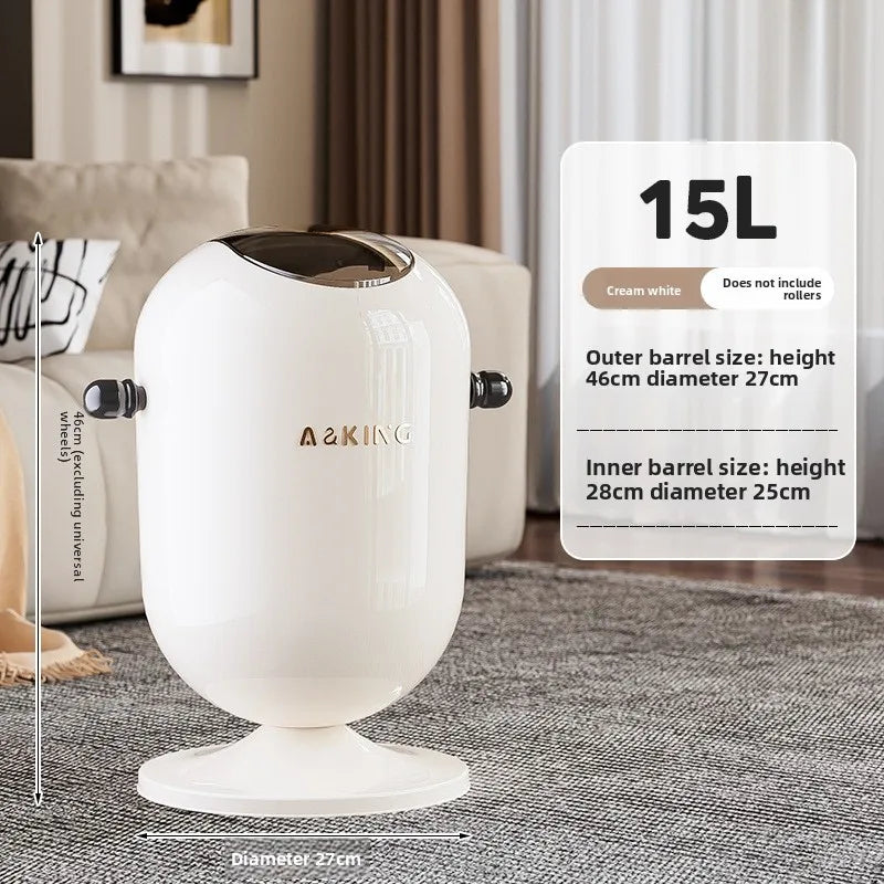 Swing-Lid Waste Bin