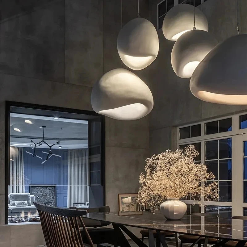 Sculpted Organic Pendant Light