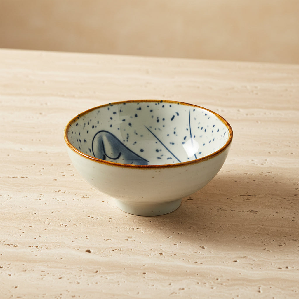 Glazed Porcelain Bowl