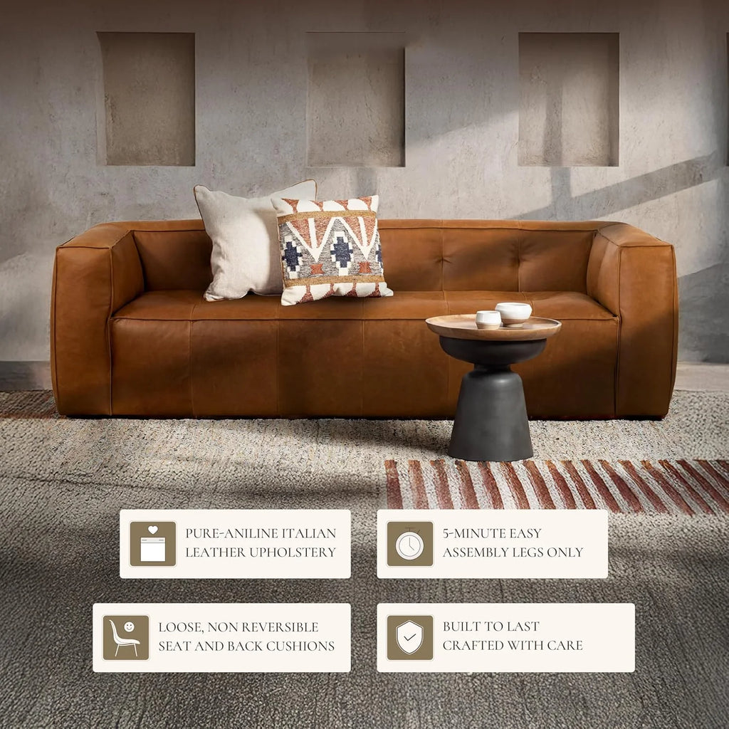 Genuine Leather Sofa