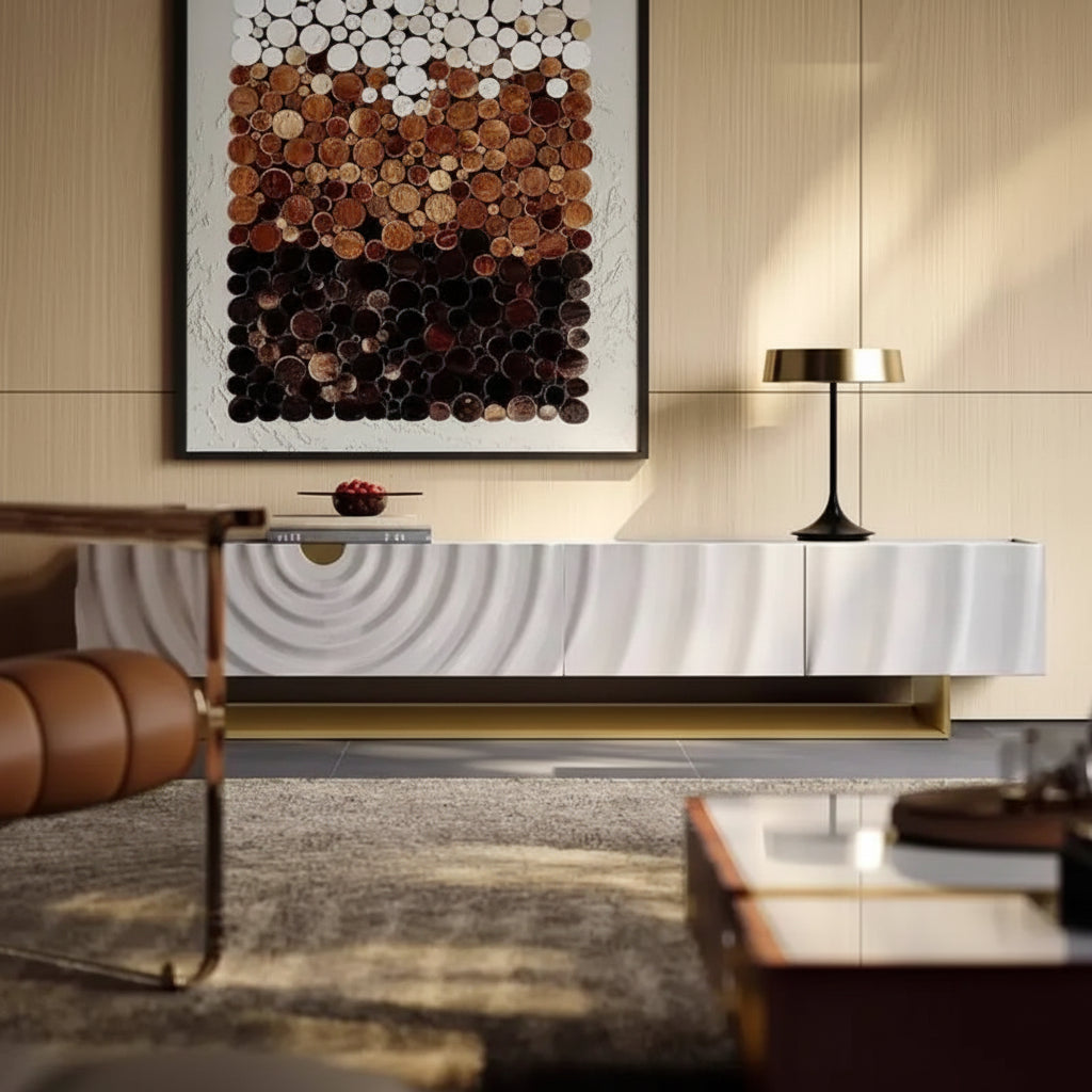 Wood TV Media Cabinet