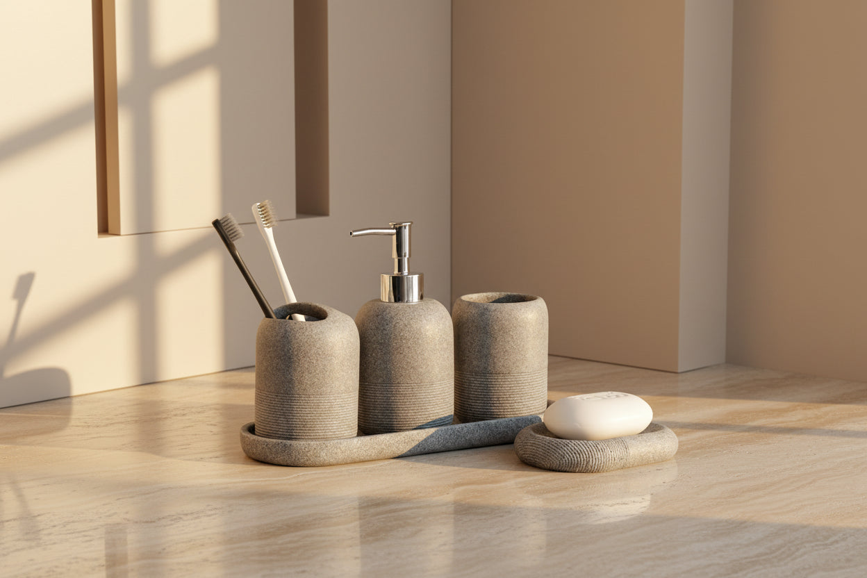 Five-Piece Vanity Set