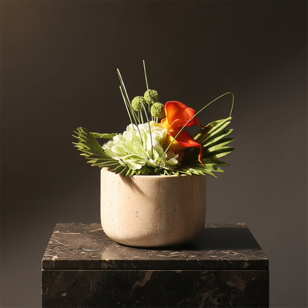 Ochre Vase