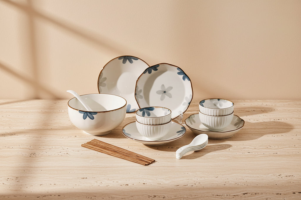 Ceramic Dining Set for Six