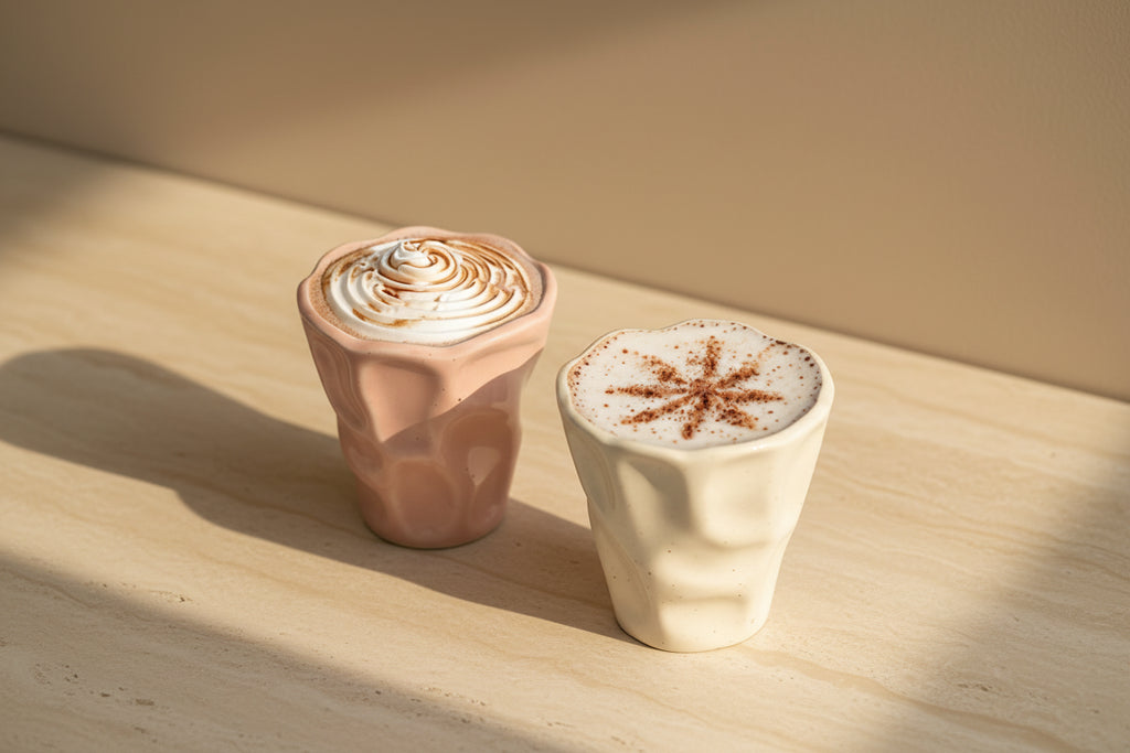 Wrinkled Ceramic Espresso Cup