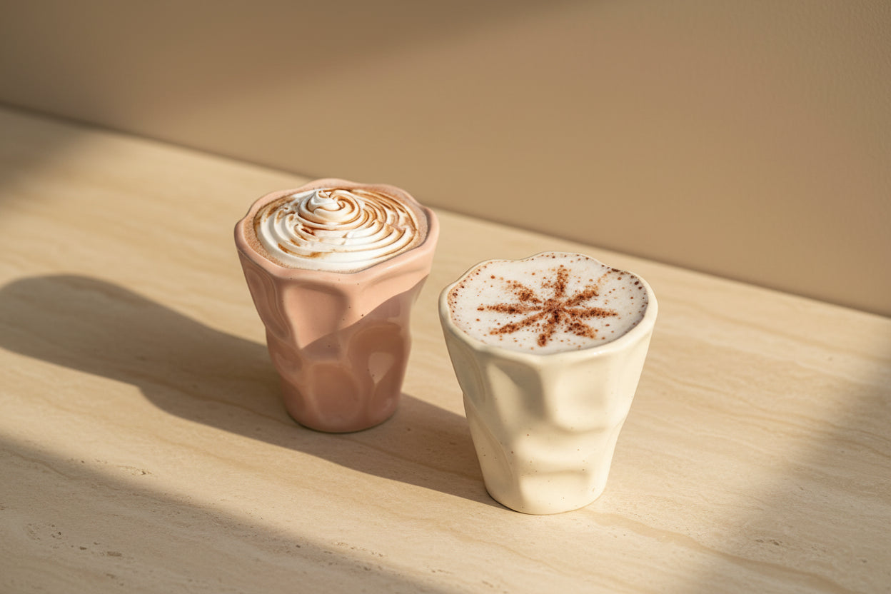 Wrinkled Ceramic Espresso Cup