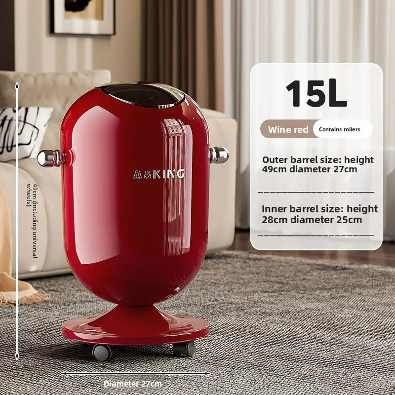 Swing-Lid Waste Bin