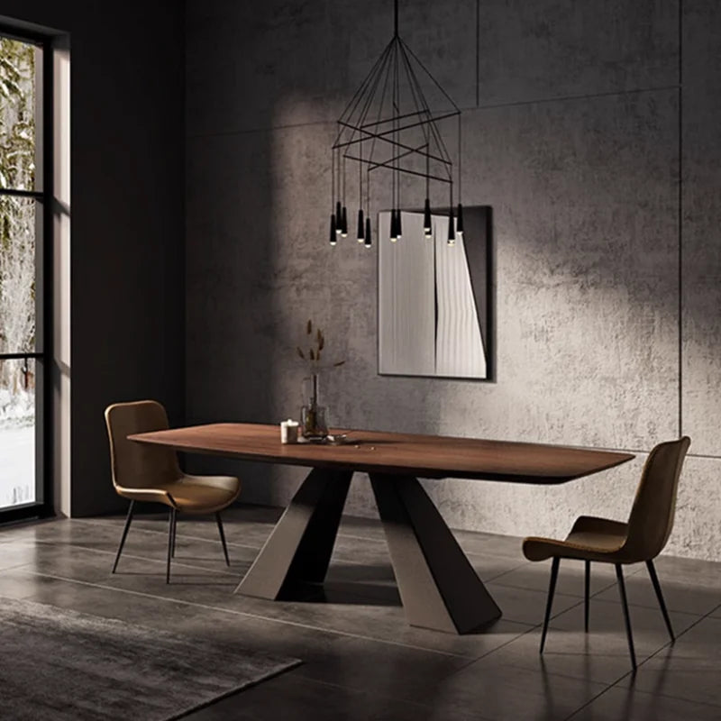 Stone Base Dining Table