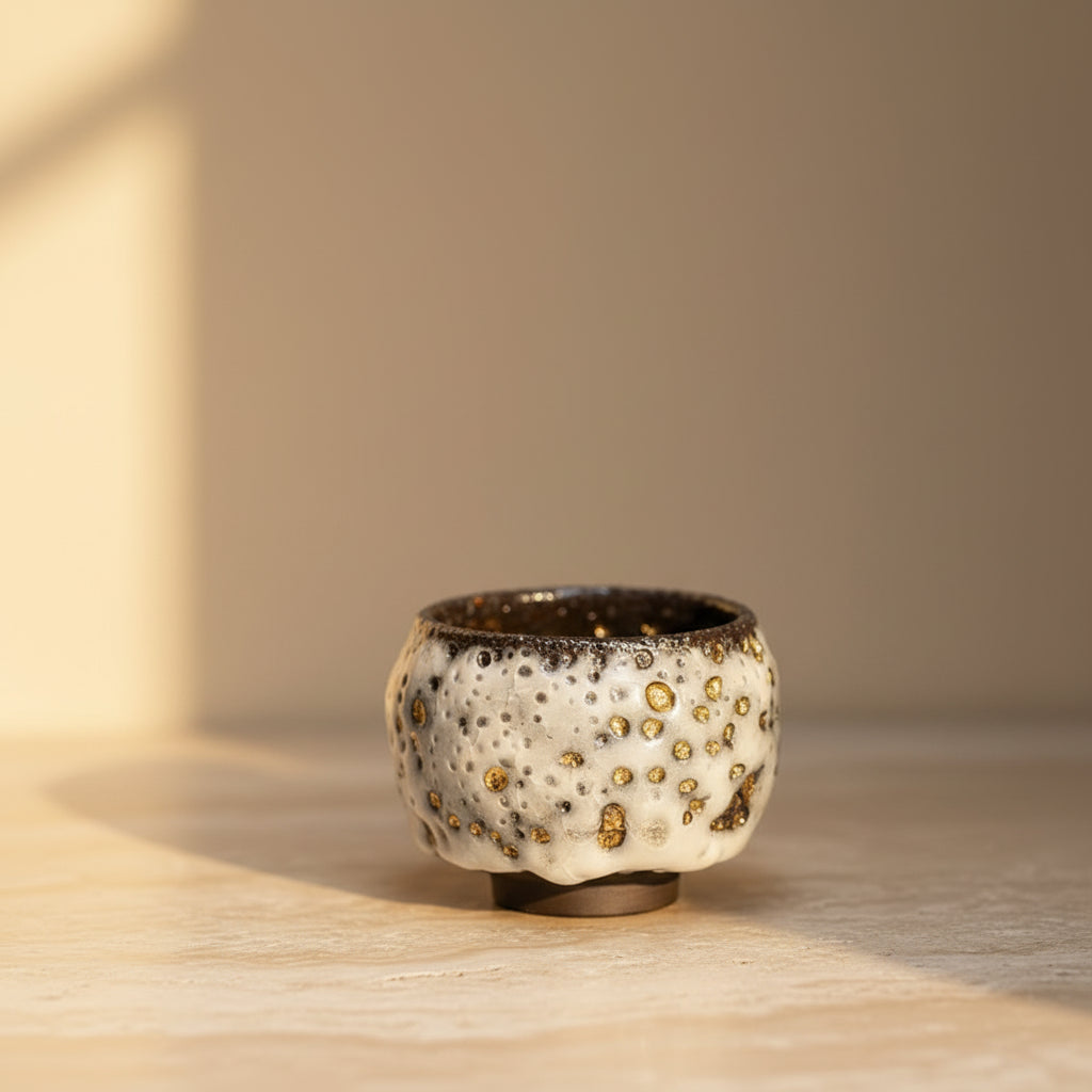 Shino Ceramic Tea Cup