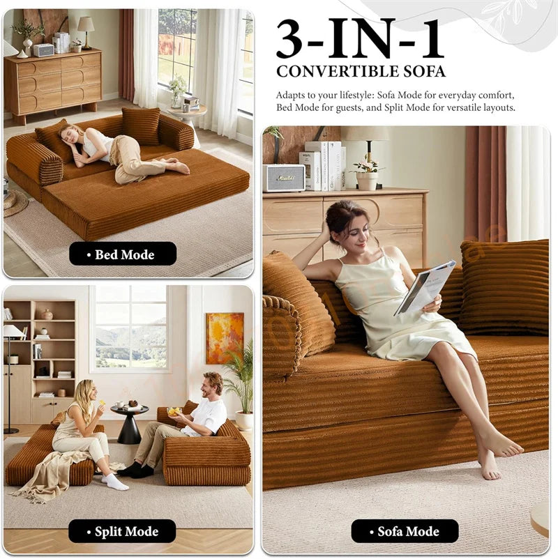 Corduroy Sofa Bed