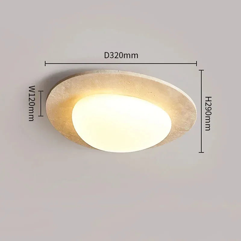 Stone Ceiling Light