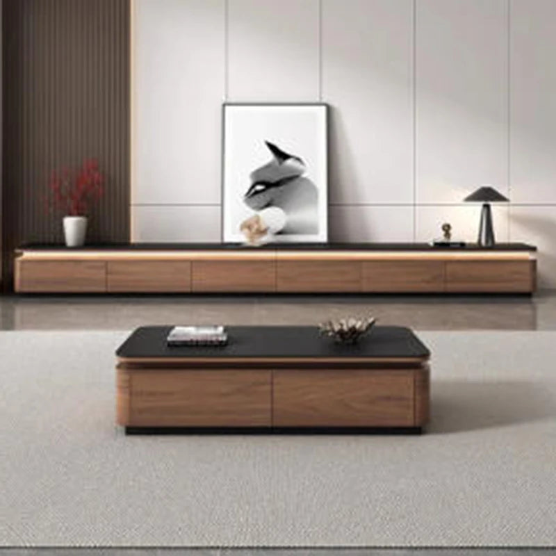 Stone Surface Low Console