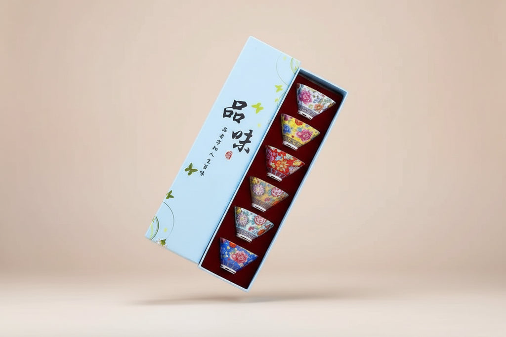 Japanese Blossom Tea Cups