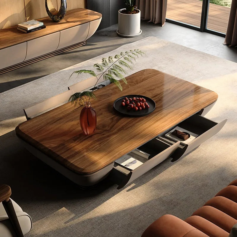 Walnut Rectangular Coffee Table