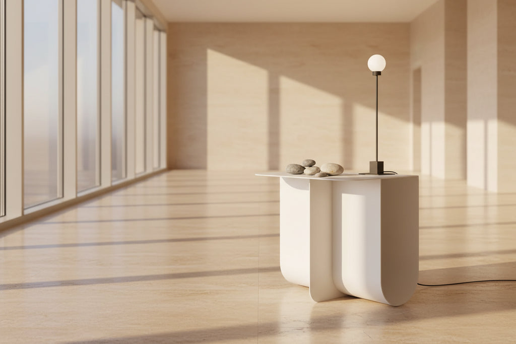 Sculptural Side Table
