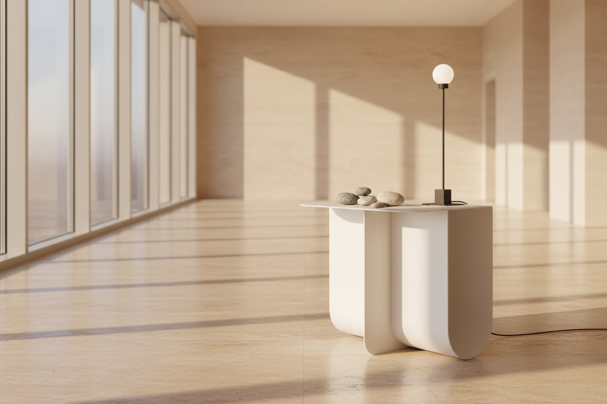 Sculptural Side Table