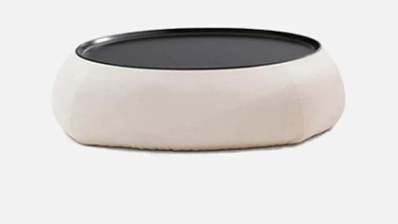 Sculptural Wood Coffee Table