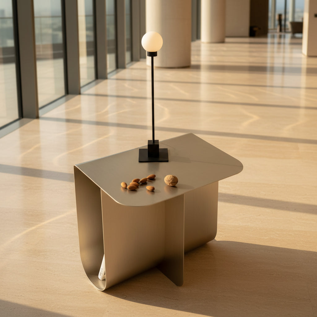 Sculptural Side Table