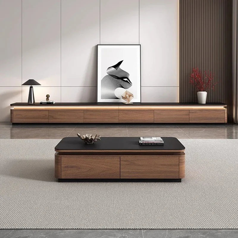 Stone Top Media Console