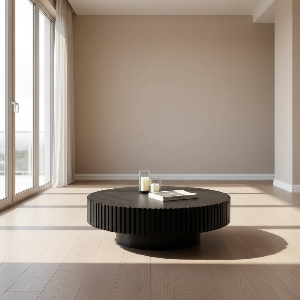 Solid Wood Round Table